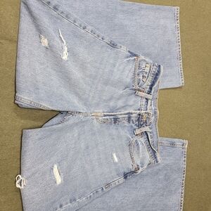 Old Navy Light Blue Flare & Wide Leg Jeans